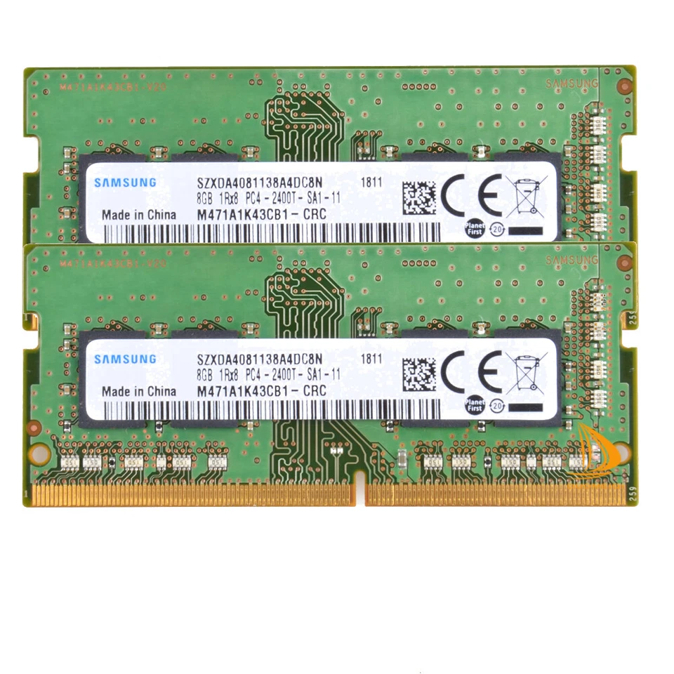4x Samsung DDR4 8GB PC4 2400T Laptop RAM Memory Module M471A1K43CB1 CRC SODIMM - Image 2 of 4