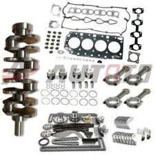 D4CB Engine Overhaul Pistons Gasket Rebuild Kit & Bolt Set For Hyundai Kia 2.5