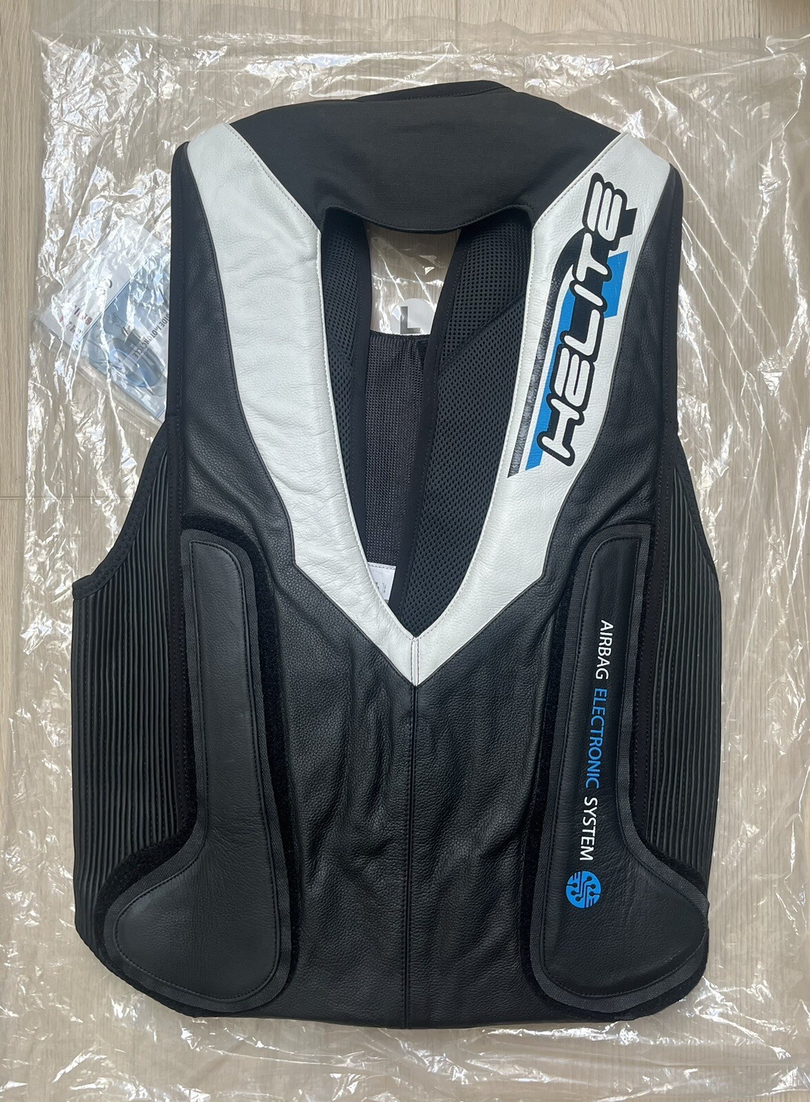 Helite GP Air Motorcycle Electronic  Vest LARGE For Track Race
