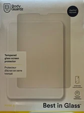 BodyGuardz Pure Tempered Glass Protector for Apple iPad Pro 12.9" (2018-2021)