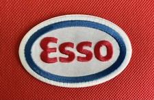 Esso Logo Style Badge Embroidered Iron On/Sew On Patch