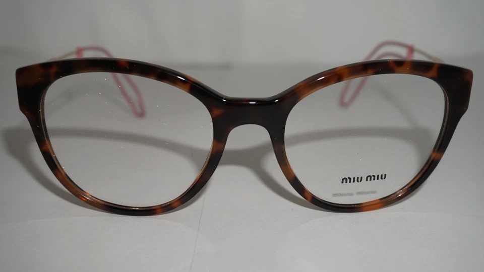 Gafas MIU MIU New Havana Dorado Rosa MU 03PV USM1O1 52 145 Foto 3 de 4