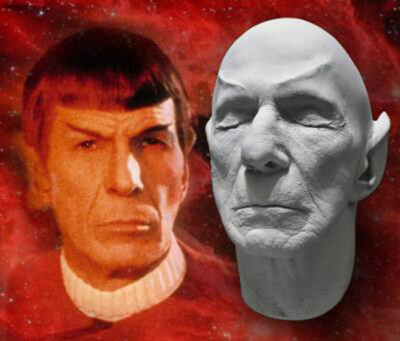 Leonard Nimoy 1:1 Life Mask - As Mr. Spock | eBay