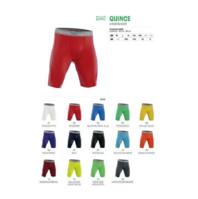 Macron Bermuda Scaldamuscoli Quince Sliding Short – Calcio, Colore Celeste, Pantaloncini Termici Per Allenamento - 5
