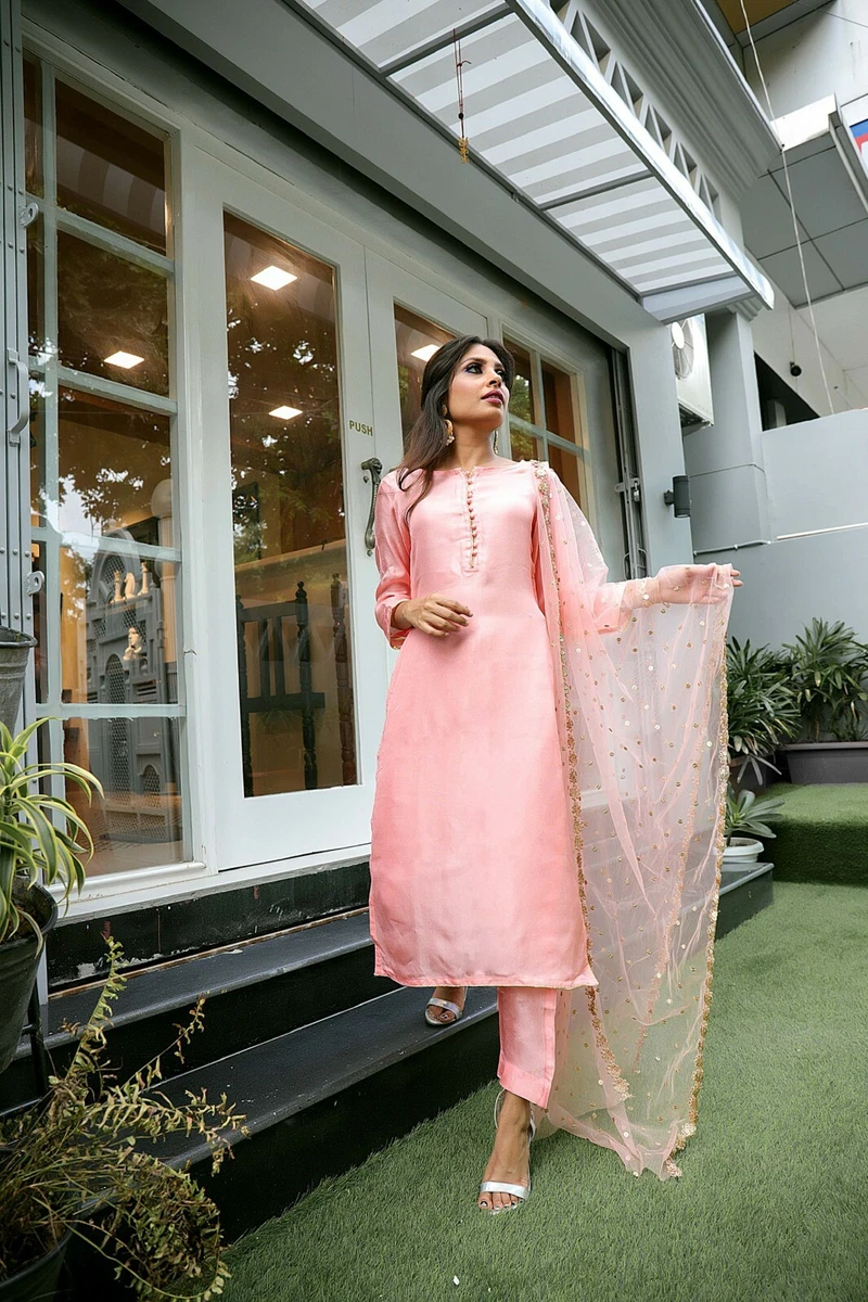 Pant salwar suit for ladies sale
