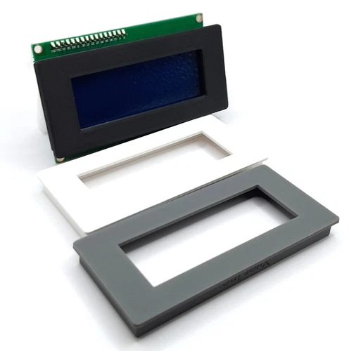 Einbaurahmen bezel  für arduino raspberry  LCD 20x4 4x20 LCD 2004 YverInc Labs