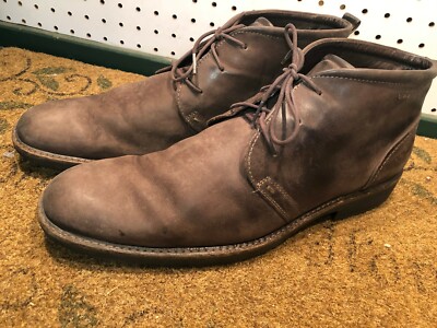 ECCO Lace Up Moccasins EUR 47 US Mens Sizes 13-13.5 Brown Leather s-l400.jpg main image 2