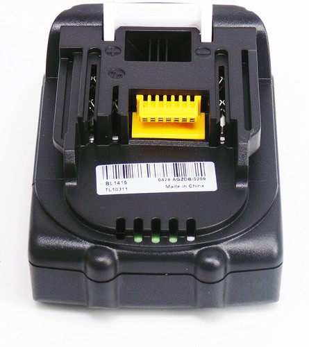 14,4V 1,5Ah für Makita Akku BL1415N BL1430B BL1440B BL1450B 196875-4 194065-3 - Bild 7 von 17