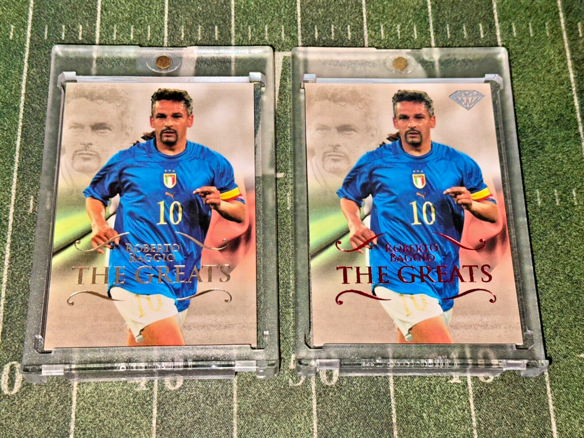 ROBERTO BAGGIO 2500枚限定カード 2011 Futera Unique World Football Roberto Baggio The Greats LOT