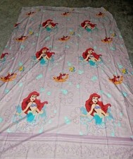 Disney Little Mermaid Twin Sheet Flat flounder  sebastion special edition