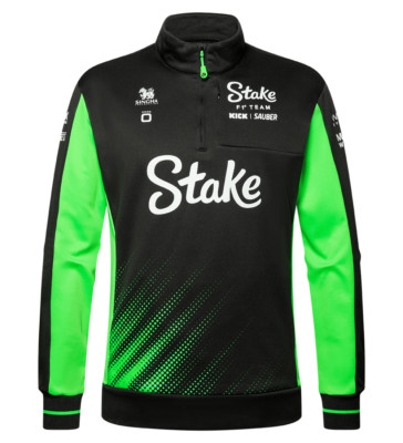 Stake F1 Kick Sauber Team Zip Sweatshirt Black