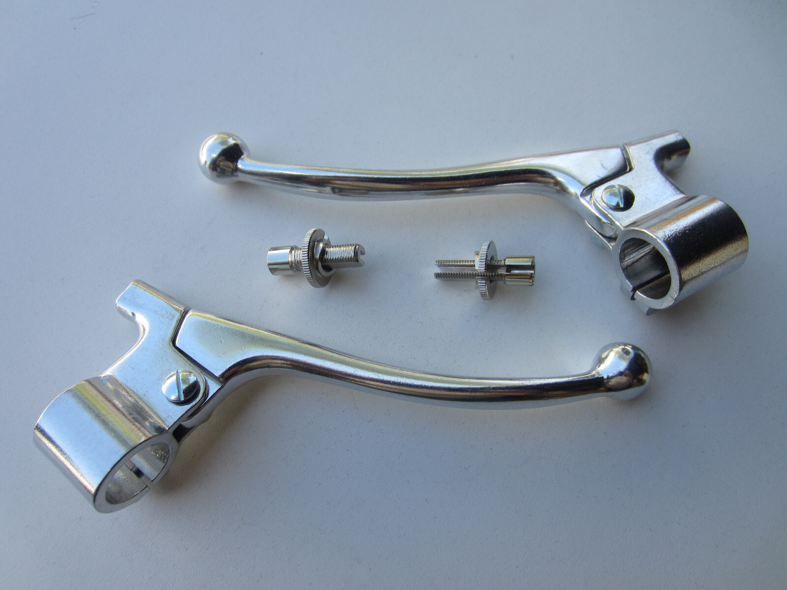 Fire Power Polished Brake & Clutch Lever Set For Honda XL80S 1980-1985 - Aluminum Alloy Replacement