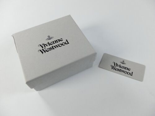VIVIENNE WESTWOOD blue leather orb logo bifold wallet authentic designer NWT - Picture 9 of 10