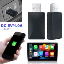 2 in 1 Wired To Wireless CarPlay Android Auto USB Dongle Mini Adapter