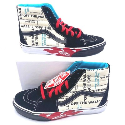 vans sk8 hi 1966 red