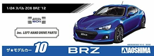 Aoshima 1/24 Scala Kit The Vettura Subaru ZC6 Brz 2012 Giappone Nuovo A99057 - Immagine 4 di 4