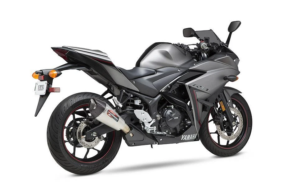 Escape Yoshimura aço inoxidável AT2 deslizante Yamaha YZF-R3 2015 - 2022 - Imagem 2 de 4