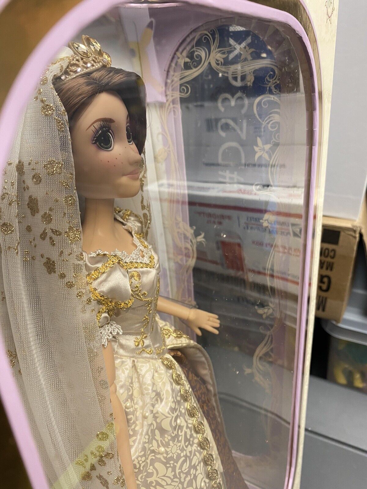 Disney Rapunzel, Tangled Ever After 12” Doll Wedding No Clothes - US Seller