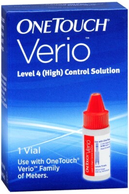ONETOUCH VERIO CONTROL SOLTN HIGH 3.8ML
