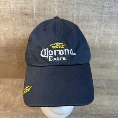 CORONA EXTRA EMBROIDERED BEER LOGO ALCOHOL PROMO STRAPBACK BASEBALL DAD HAT CAP