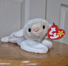 Ty Beanie Babies Fleece the Lamb Plush 1996 Vintage