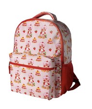 Strawberry Shortcake Backpack With Front Pocket  Padded Straps