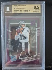 2023 PANINI CLEARLY DONRUSS PURPLE #86 TANNER MCKEE 70/199 BGS 9.5 GEM MINT