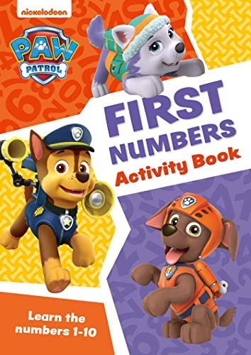 PAW Patrol First Numbers Activity Book: Get ready for school with Paw Patrol - Image 3