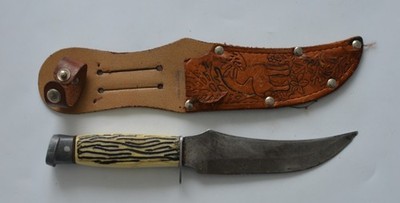 Precise Sporting Cutlery Jagdmesser 16055 Brazil Vintage Kunststoffgriff 22