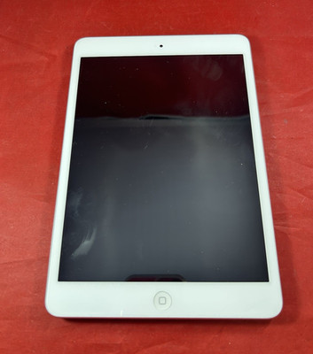 Apple iPad mini 16GB 7.9in Wi-Fi Tablet Silver/White A1432 Dual Camera