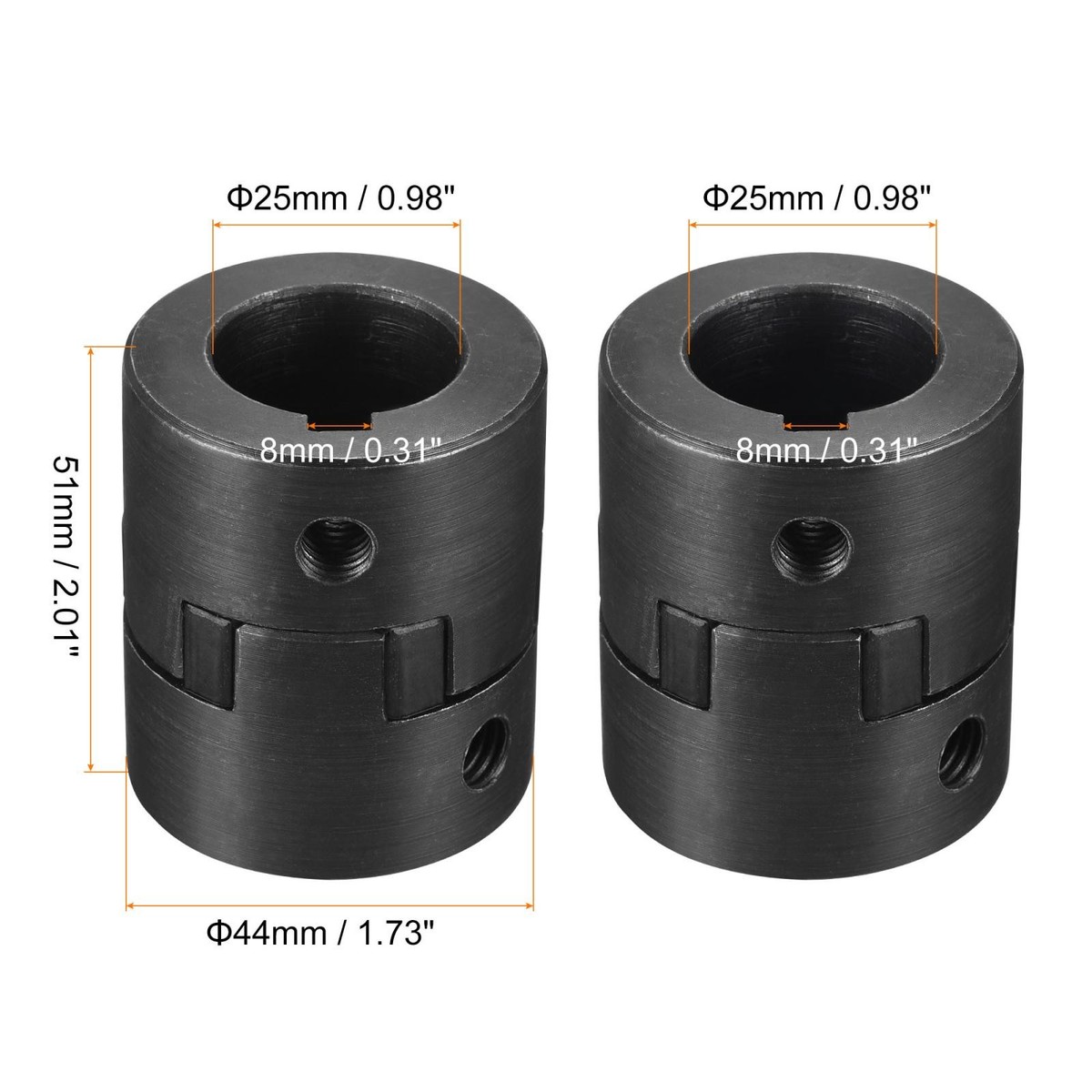 Connettori Motore Passo-passo Accoppiamento Albero 3mm QUARKZMAN - Connettore Flessibile Per CNC E Stampanti 3D Accoppiamenti Albero - Foto 7