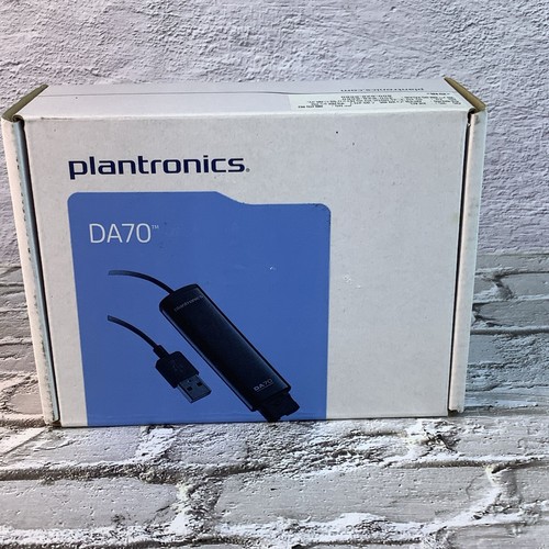 Plantronics DA 70 USB To QD Adapter Cable For-H & HW Series Headset*NEW IN BOX* - Picture 9 of 10