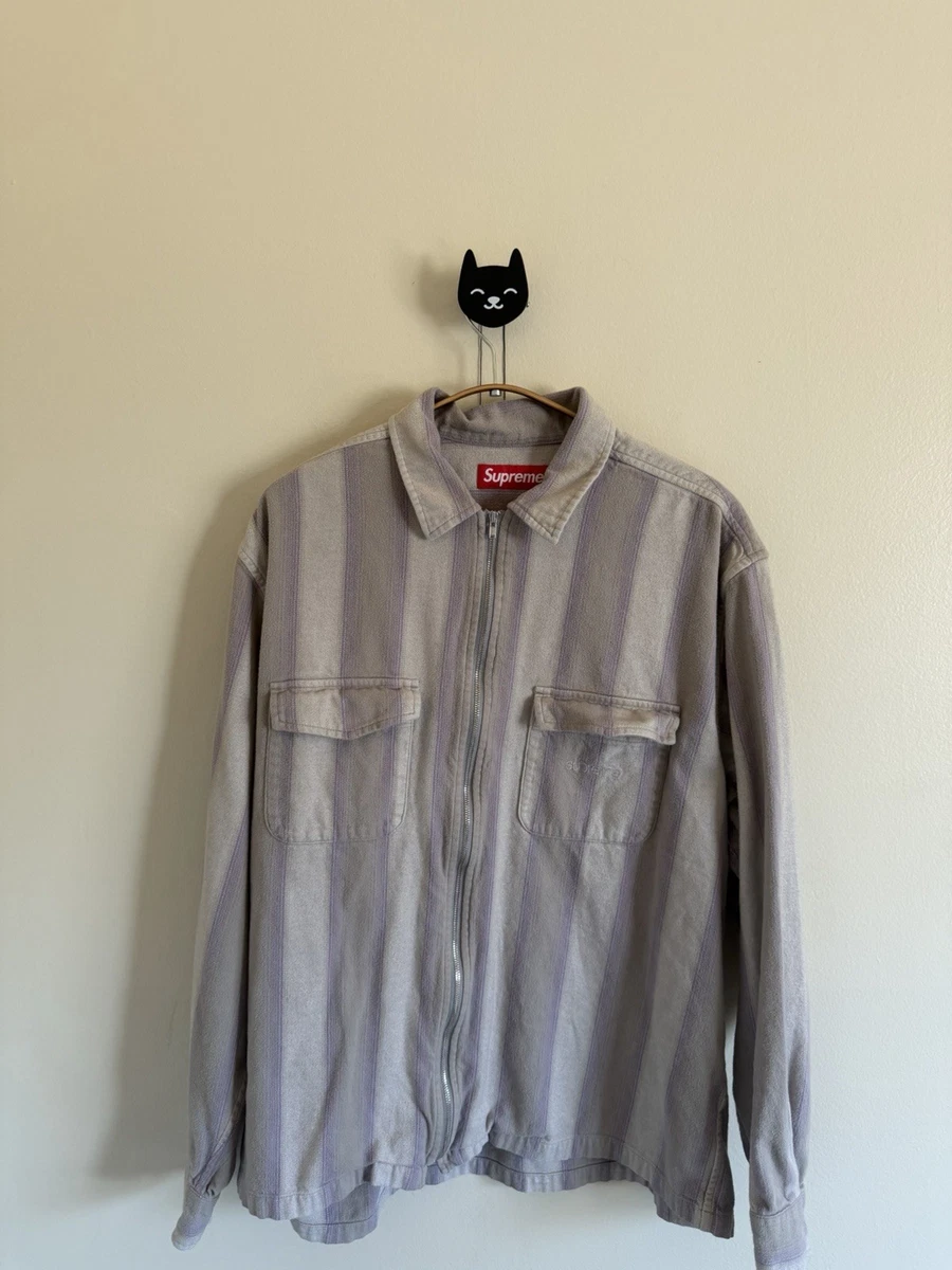 Supreme Striped Button-Up Casual Button-Down Shirts for Men for