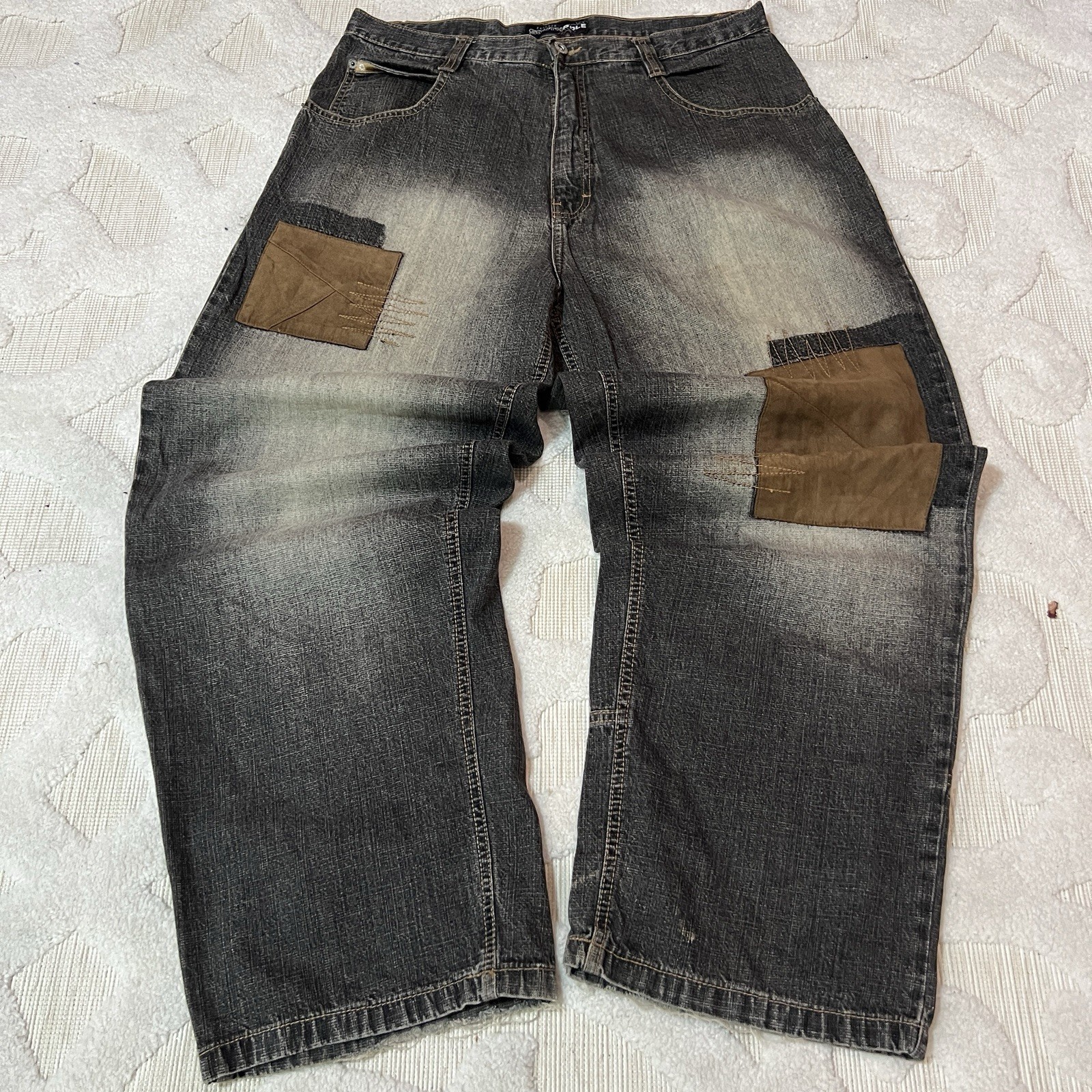 Crazy Baggy Jesse Pinkman Patchwork Southpole Wid… - image 5