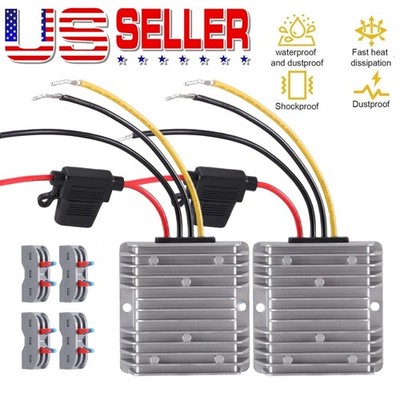 1/2 PCS DC 48V 36V to DC 12V 20A 240W Converter Step Down Voltage Regulator