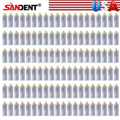 Dental Impression Material VPS Light Body Fast Set (2 Cartridge & 5 Tips) PVS