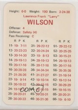 1970 APBA Football 1969 Season Larry Wilson HOF 0q3