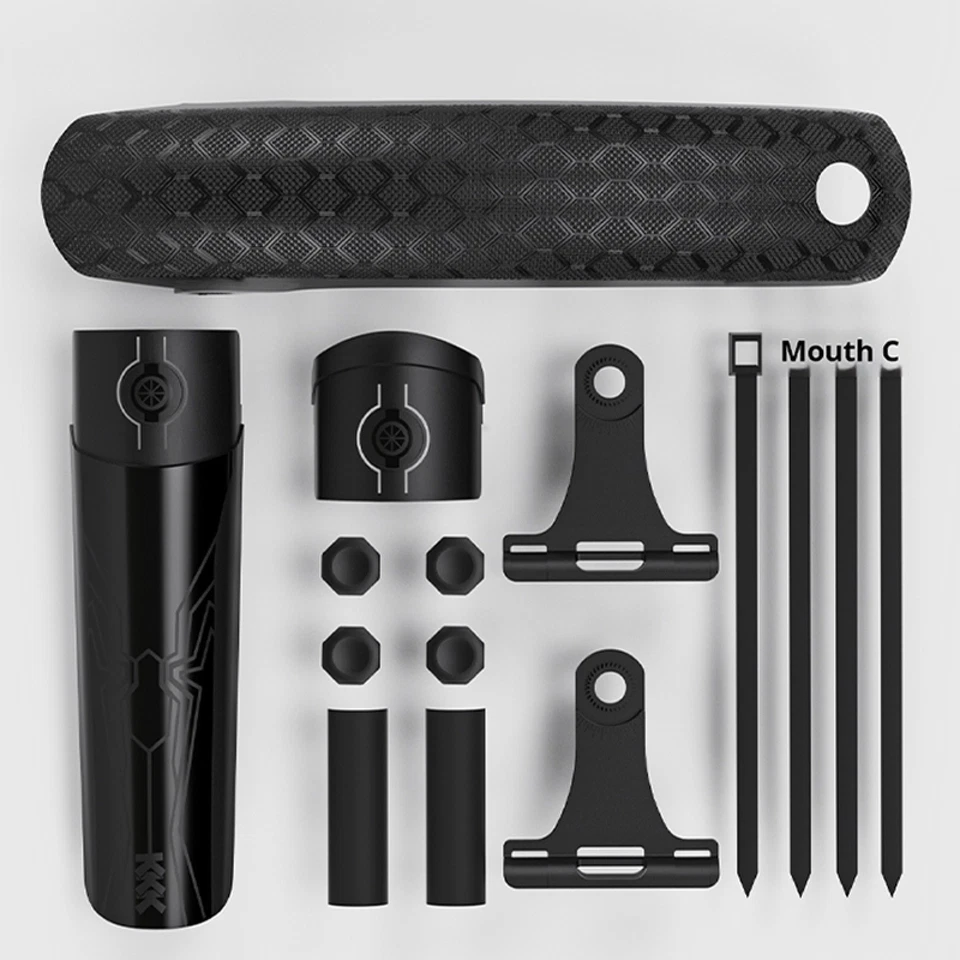 ENLEE Bicycle Extended Widened Fender Rear Wheel Mudguard Mountain Bike Cycling - Image 4 of 4