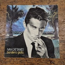 LP Ivan Cattaneo - Bandiera Gialla CGD 20350 Made In Italy Musica Italiana