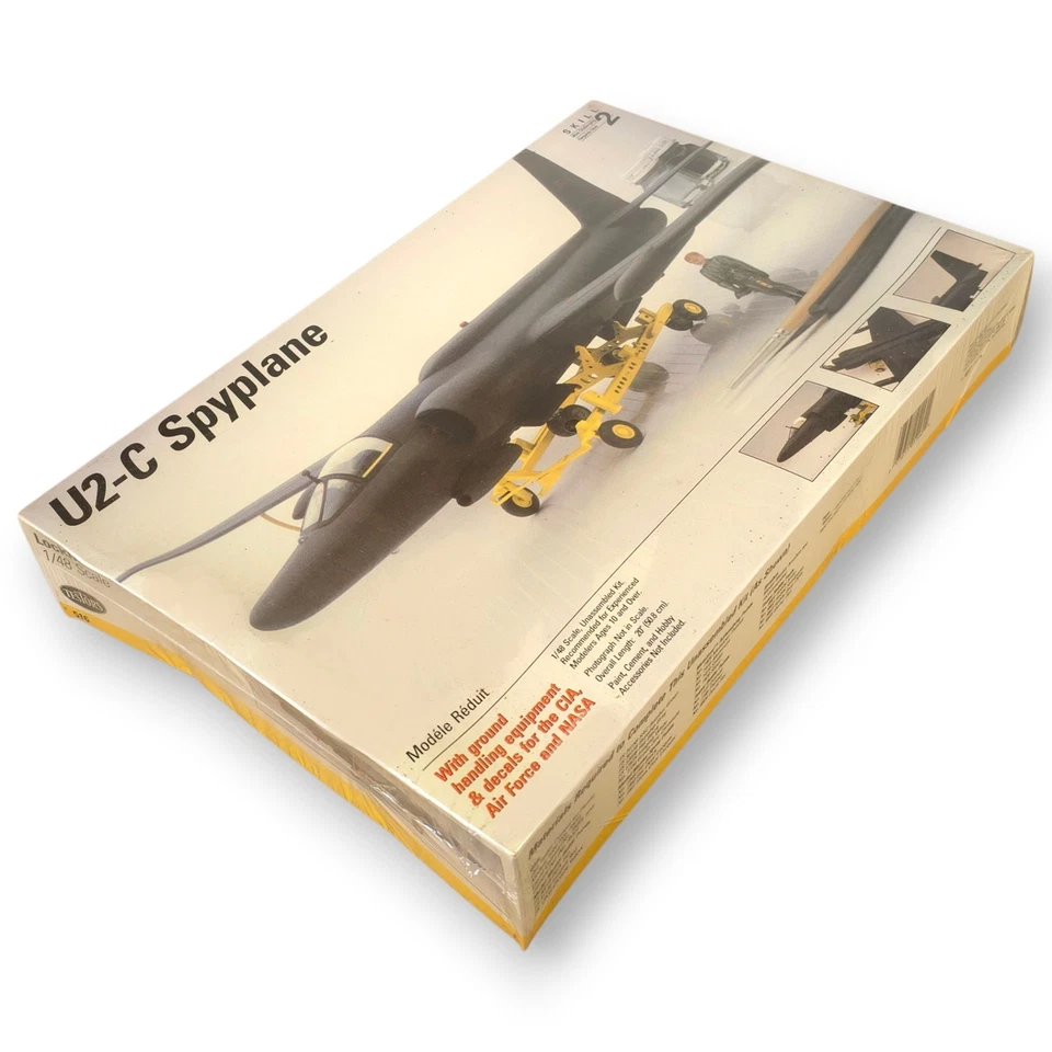 Testors U2-C Spyplane With Ground Handling Equipment 1:48 Kit #516 ☆New Sealed☆ - Image 2 of 4