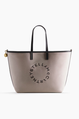 Stella McCartney x H&M Große Canvas Tote Bag Beige/Schwarz NEU mit Etikett