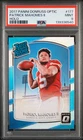 PSA 9 2017 Panini Donruss Optic Patrick Mahomes II Holo Silver Prizm Rookie #177