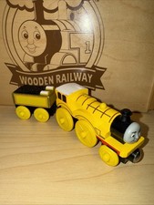 MOLLY  THOMAS FRIENDS TRAIN WOODEN  2003 YELLOW  TOMY UK RELEASE