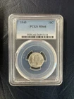 1945 10C Mercury Dime PCGS MS66