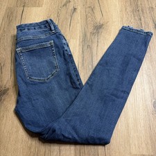 Good American GOOD LEGS SKINNY JEANS GL873T BLUE004 Size 12/31 Inseam 29"