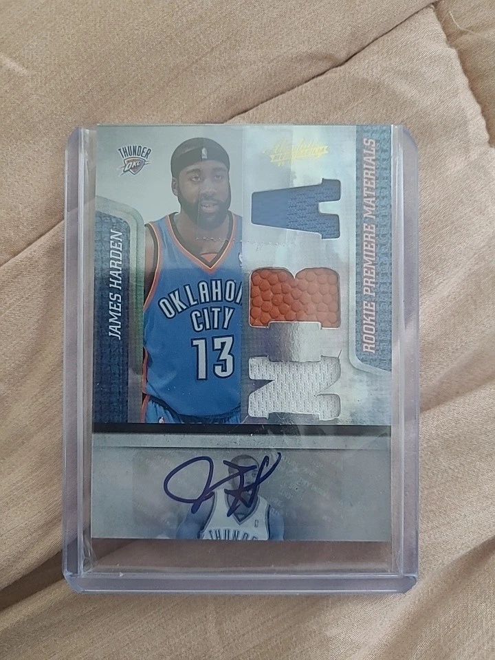 James Harden Autographed Basketball Trading Cards for sale | eBay