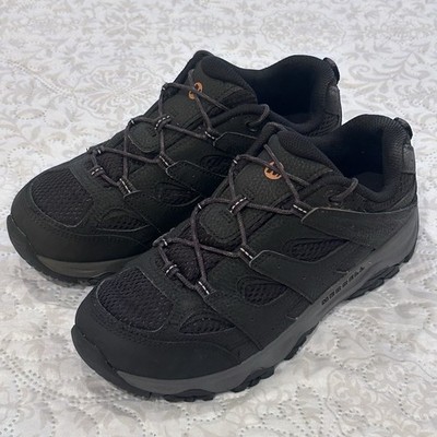 Merrell Women's Moab Low Hiking Trails Walking Black Shoes EU 37 US 6M MK265707