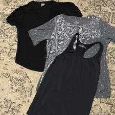 Women's Size Large Lot Of 3 Shirts Multiple Manufacturers