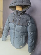 Image of Mens Large Heavy Puffer Jacket Jack & Jones Navy RRP £70 Style:12189752