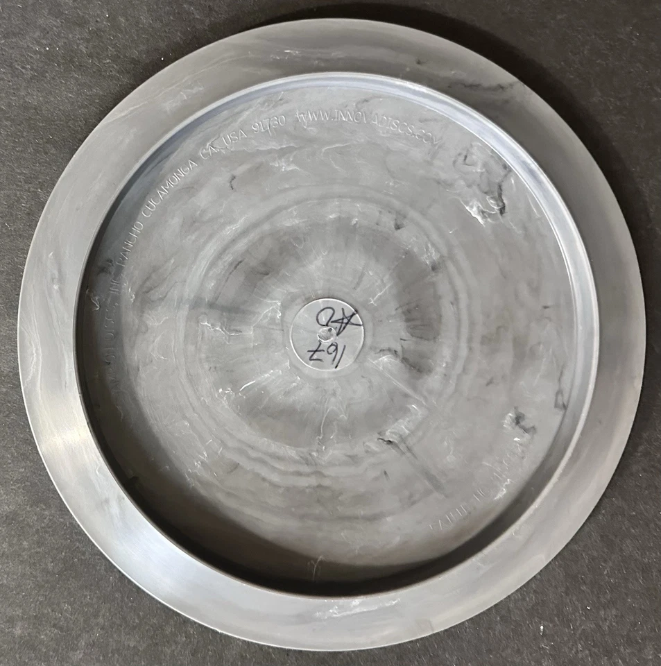 Innova PFN Star Orc Swirly Grey, Patent Number, Penned Disc Golf Driver - Image 2 of 2